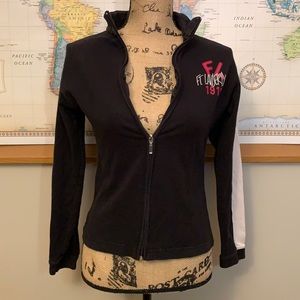 Ft Lauderdale Black Zip Up Jacket